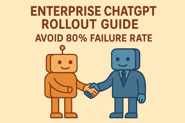 Why 80% of Enterprise AI Rollouts Fail (And What the Successful 20% Actually Do)